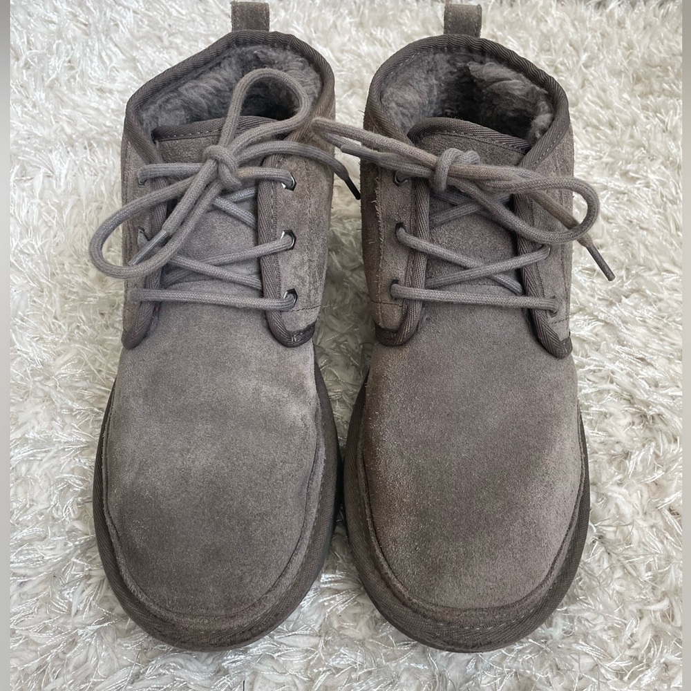 UGG Men's Gray Neumel Chukka Boots - Picture 3 of 12